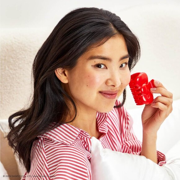 Recycled Plastic Puffy Medium Hair Clips for Women, Medium Claw Clip. - Picture 3 of 11